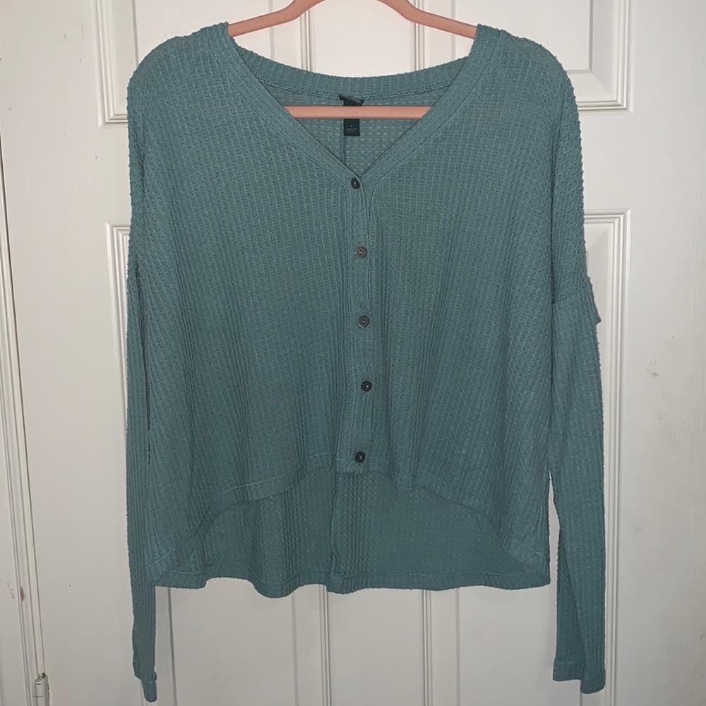 wild fable long sleeve button